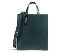 Paper Bag Carter Color Combi M Handtasche dunkelgrün