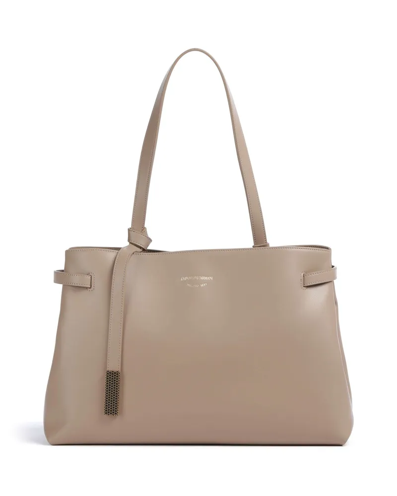 Emporio Armani Shopper Nora M in beige Beige