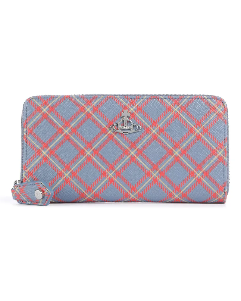 Vivienne Westwood Geldbörse Saffiano Printed Classic in mehrfarbig Mehrfarbig