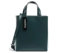 Paper Bag Carter Color Combi S Handtasche dunkelgrün