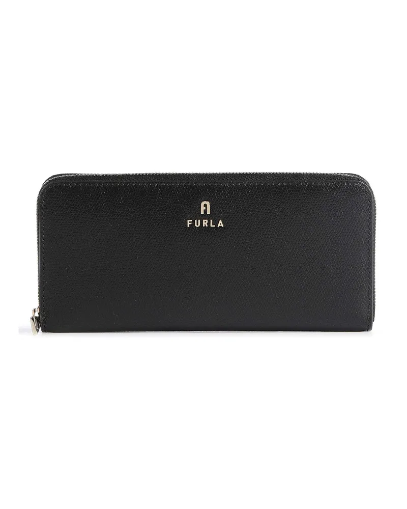 Furla Geldbörse Camelia XL in schwarz Schwarz