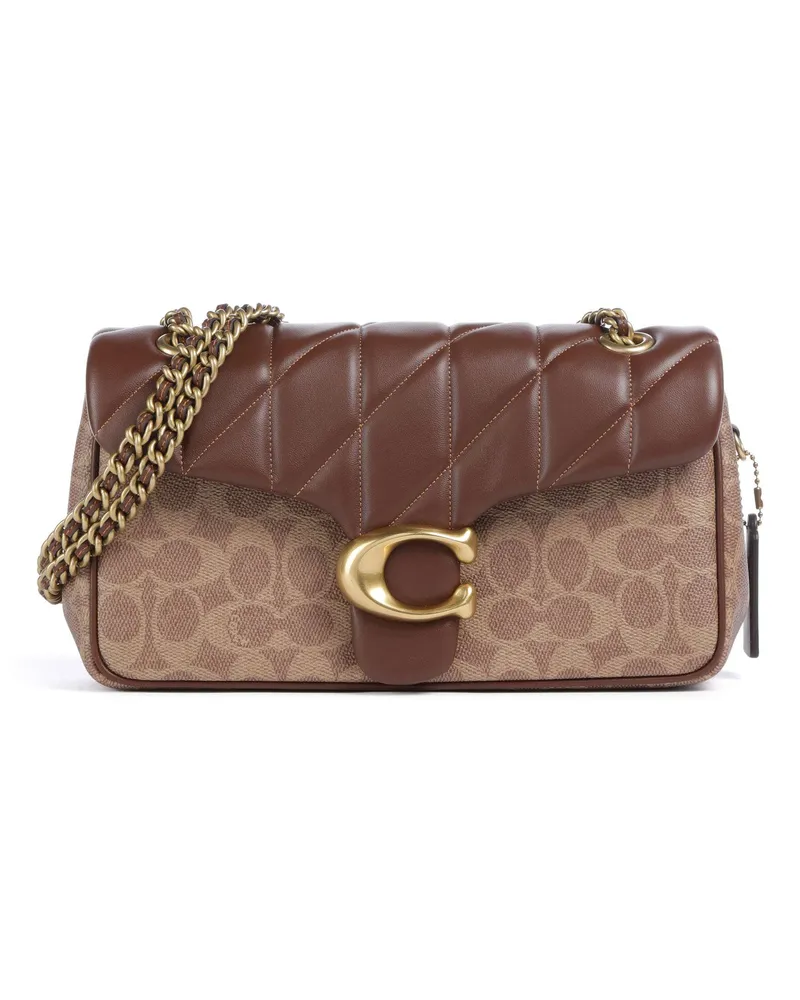 Coach Schultertasche Tabby Signature 26 in braun Braun