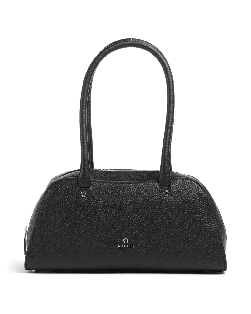 Aigner Schultertasche Ivy M in schwarz Schwarz