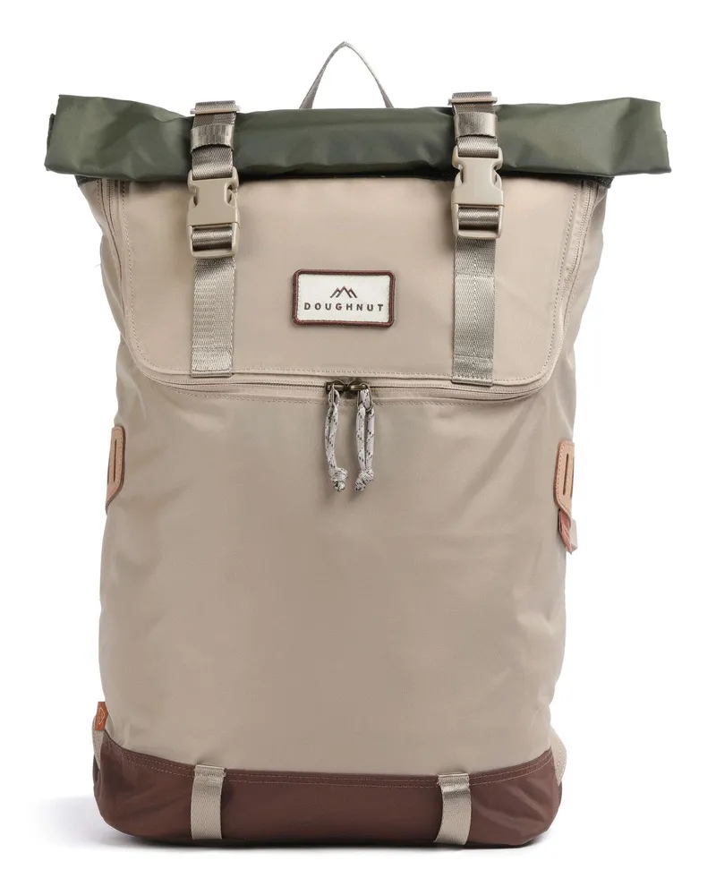 DOUGHNUT Rolltop Rucksack Jungle Christopher in beige Beige