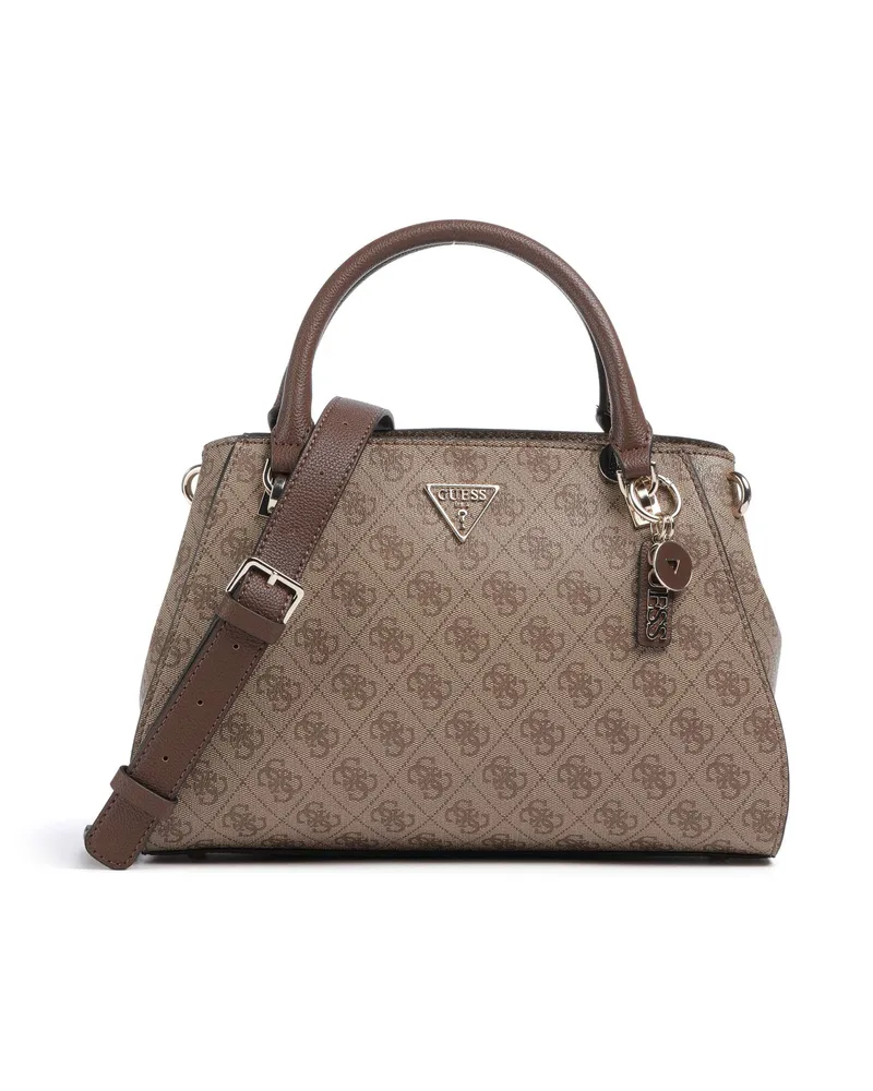 Guess Handtasche Noelle 4G Basique Logo in braun Braun