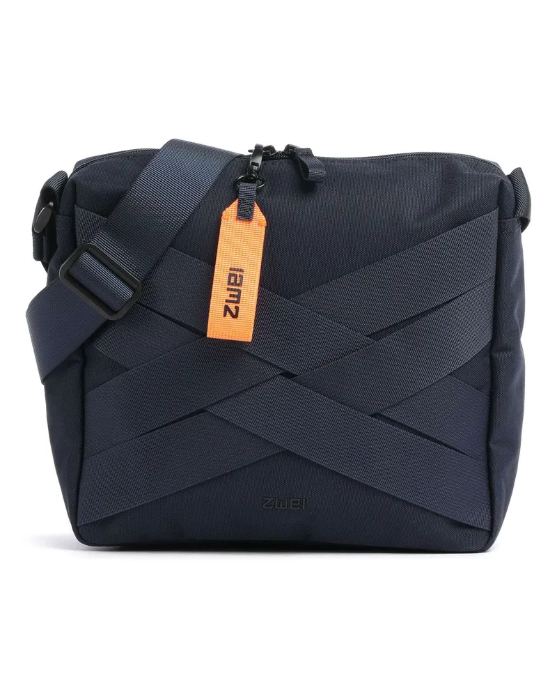 Zwei Schultertasche Alex AL100 in blau Blau