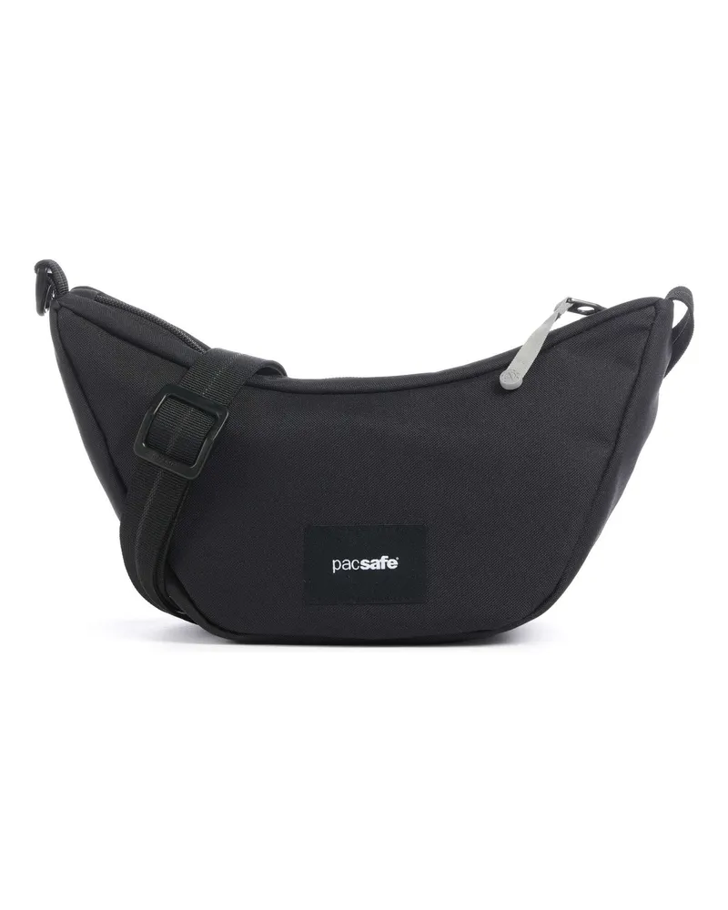 Pacsafe Umhängetasche Go Lunar in schwarz Schwarz