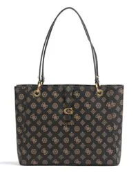 Guess Kuba Shopper dunkelbraun Braun