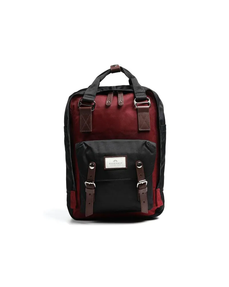 DOUGHNUT Macaroon Rucksack schwarz/rot Schwarz