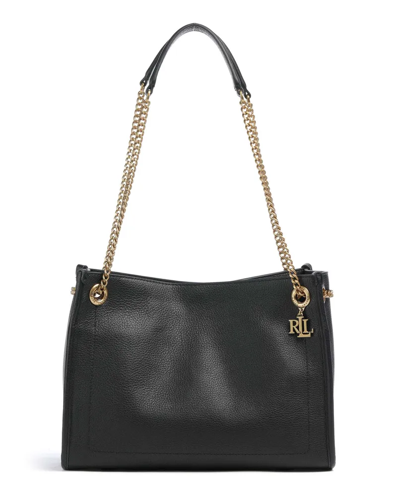 Ralph Lauren Schultertasche Bradley Medium in schwarz Schwarz