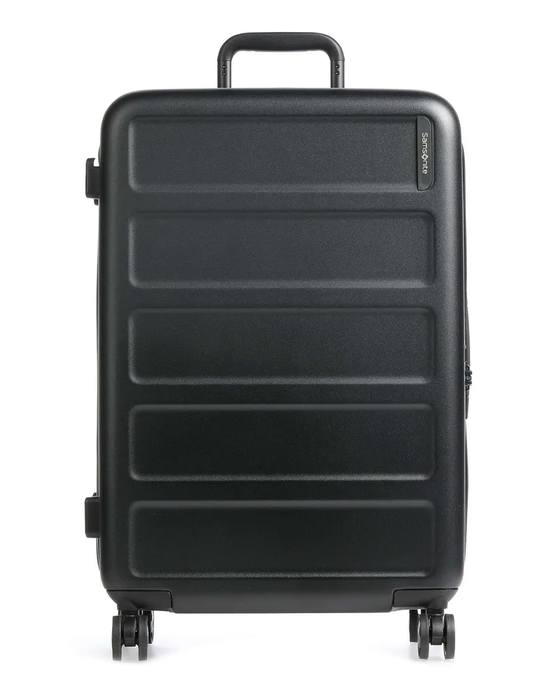 Samsonite 4-Rollen Trolley Quadrix in schwarz Schwarz