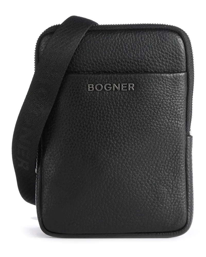Bogner Umhängetasche Jasper Jacob in schwarz Schwarz