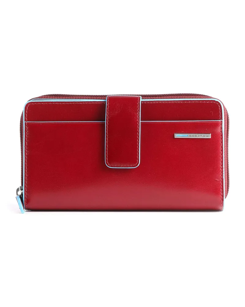 Piquadro Geldbörse Blue Square RFID in rot Rot