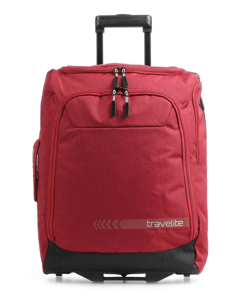 Travelite Rollenreisetasche Kick Off in rot Rot