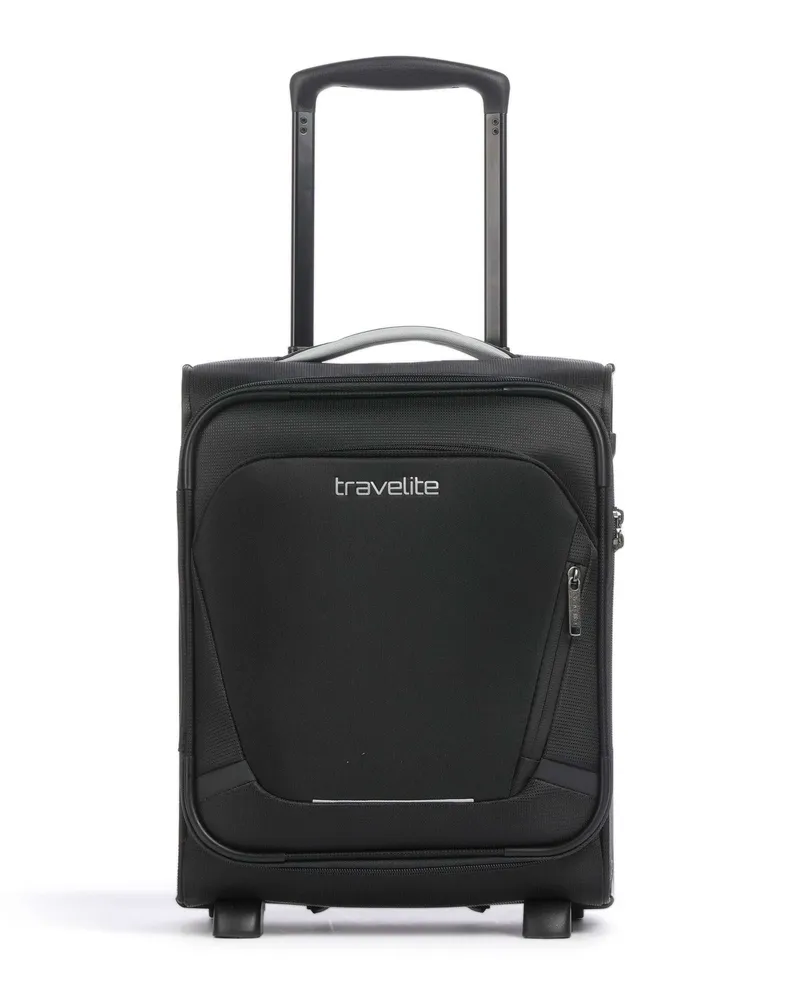 Travelite 2-Rollen Trolley Cabin Easy 2 in schwarz Schwarz