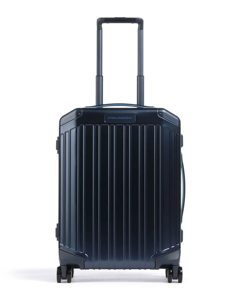Piquadro 4-Rollen Trolley PQ-Alub in blau Blau