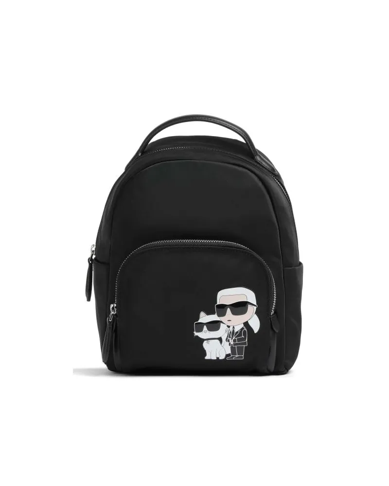 Karl Lagerfeld Ikonik 2.0 Rucksack schwarz Schwarz