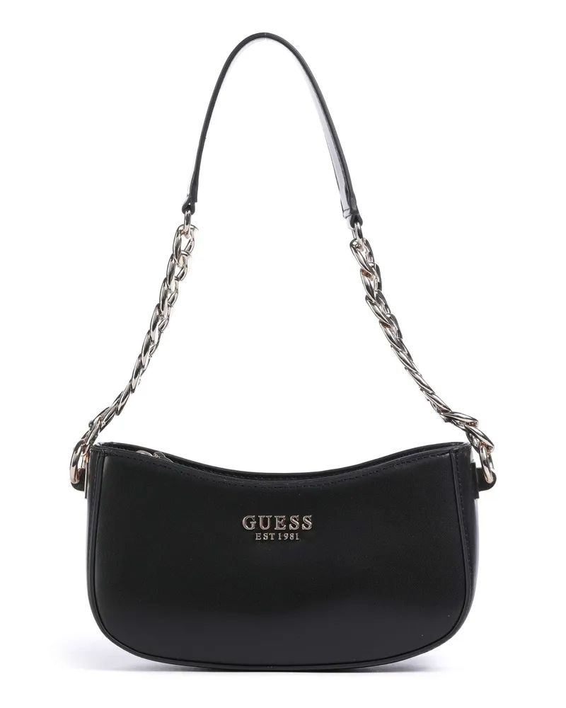 Guess Schultertasche Evelune in schwarz Schwarz