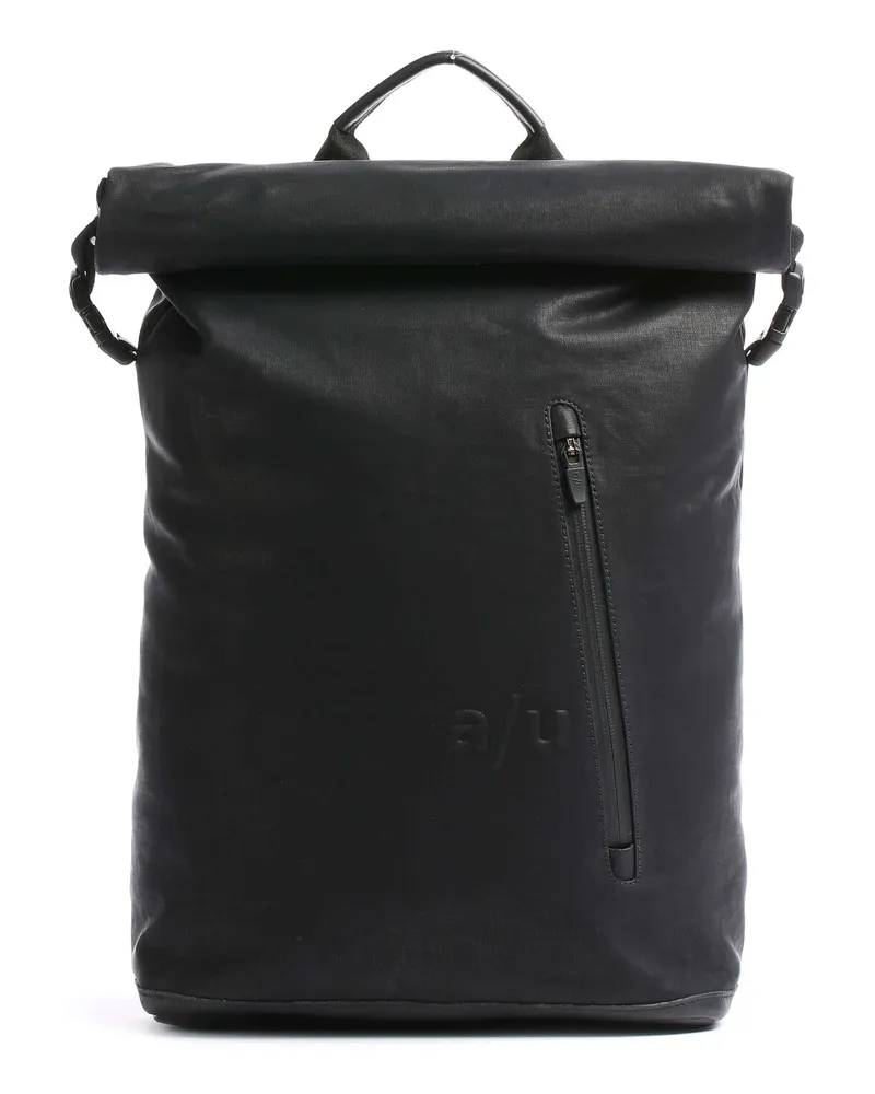 Aunts & Uncles Rolltop Rucksack Japan Fukui in schwarz Schwarz