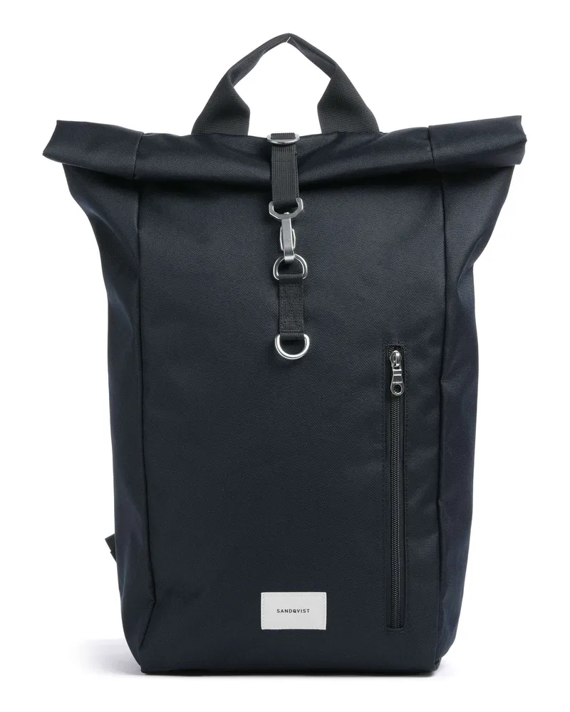 Sandqvist Rolltop Rucksack Ground L in blau Blau