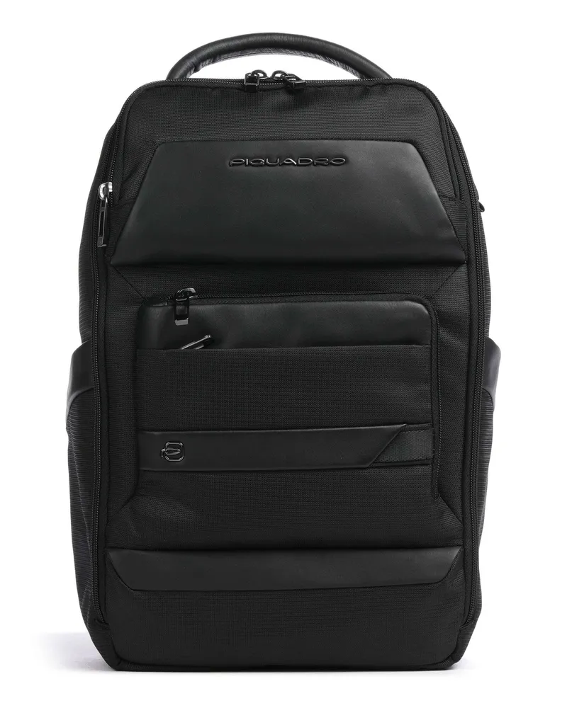 Piquadro Rucksack Nevet in schwarz Schwarz