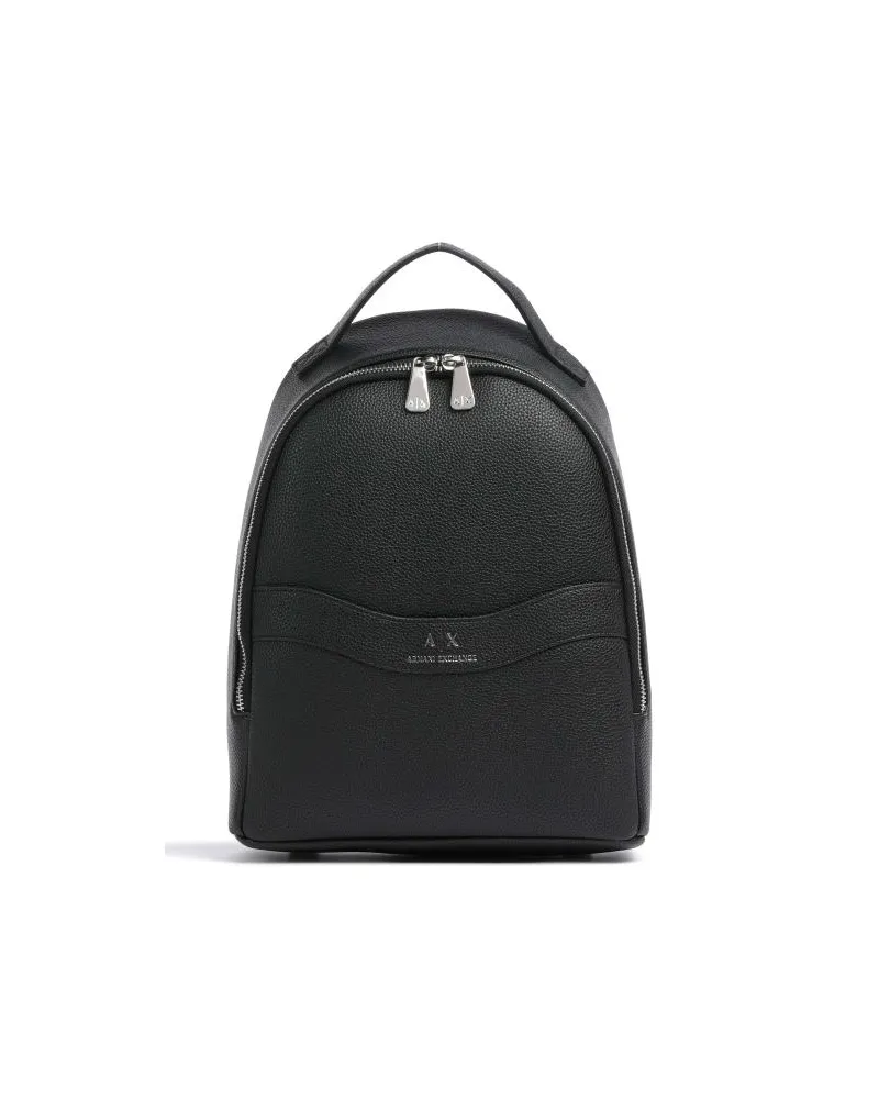 Armani Exchange Wave Rucksack schwarz Schwarz