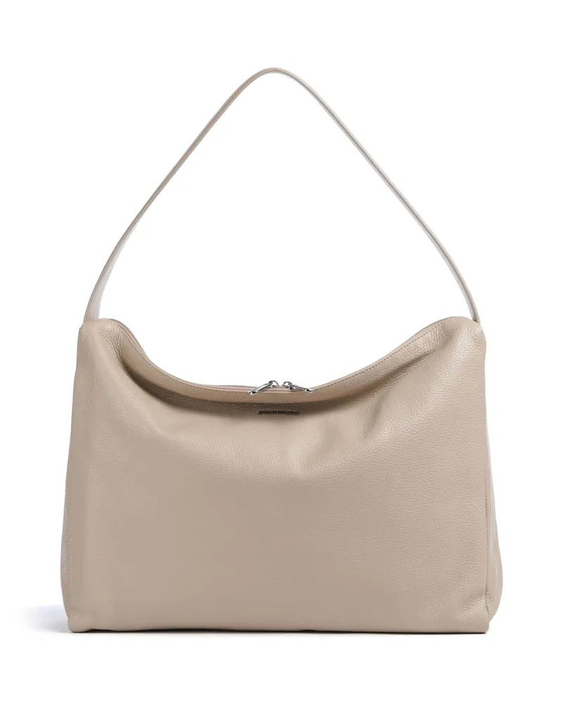 Mandarina Duck Beuteltasche Mellow Leather in grau Grau