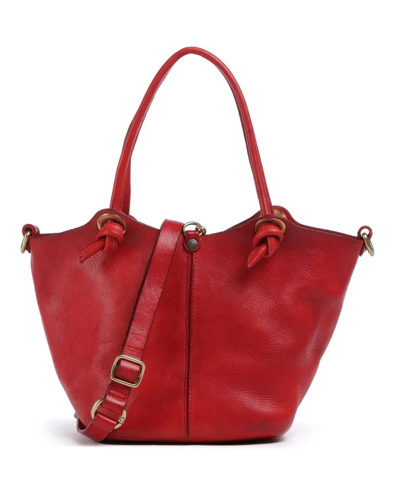 Campomaggi Handtasche in rot Rot
