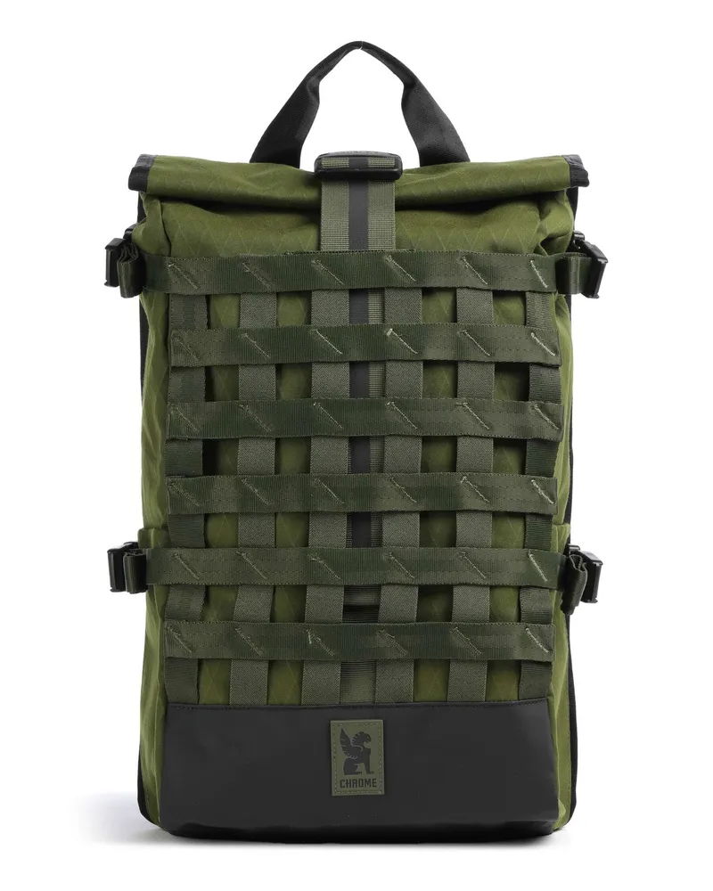 CHROME Rolltop Rucksack Barrage 22L in oliv Oliv