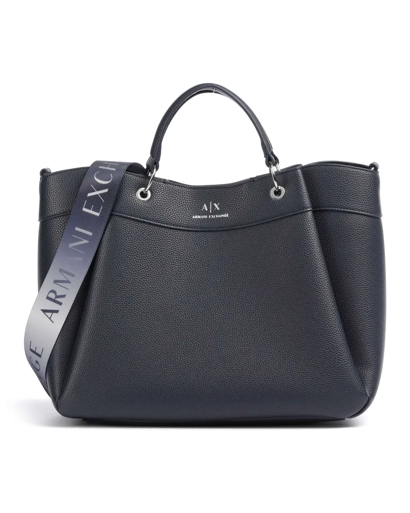 Armani Exchange Handtasche Wave L in blau Blau