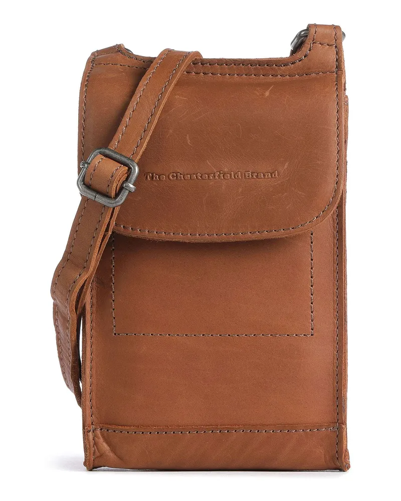 The Chesterfield Brand Handytasche Cow Wax Pull Up Nebra in braun Braun