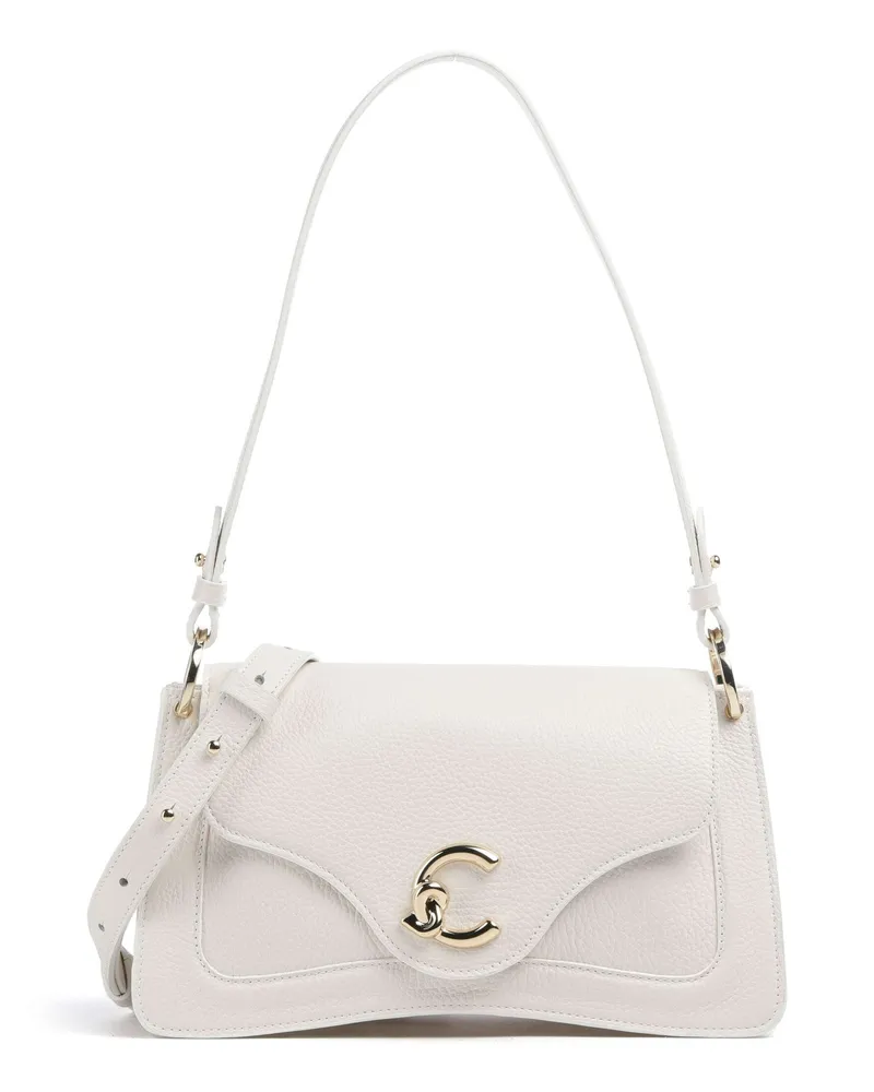 Coccinelle Schultertasche C-Me in weiß Weiß