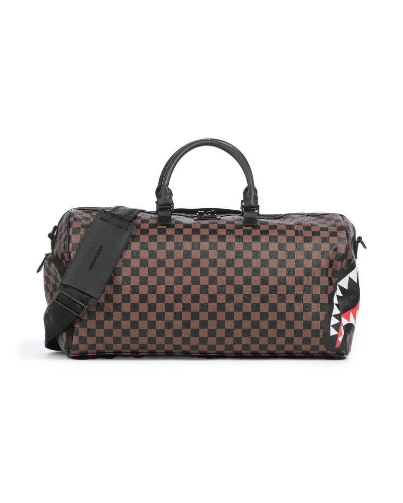 Sprayground Weekender Check 2 Emboss in schwarz Schwarz