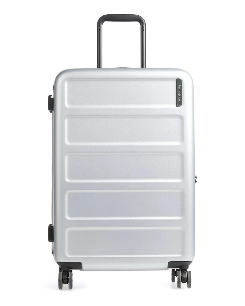 Samsonite 4-Rollen Trolley Quadrix in silber Silber