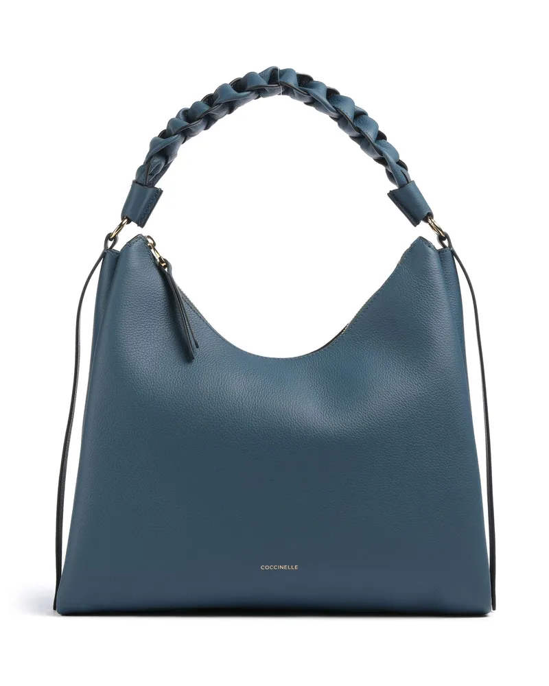 Coccinelle Beuteltasche Boheme Grana Double in blau Blau