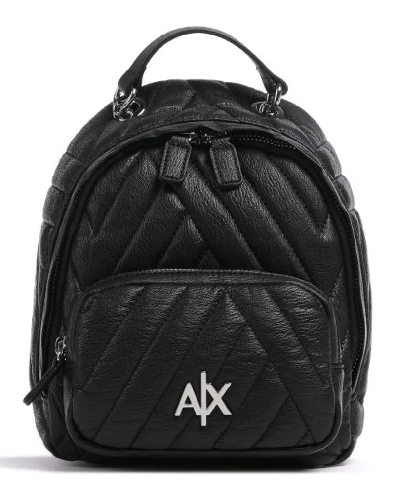 Armani Exchange Rucksack schwarz Schwarz