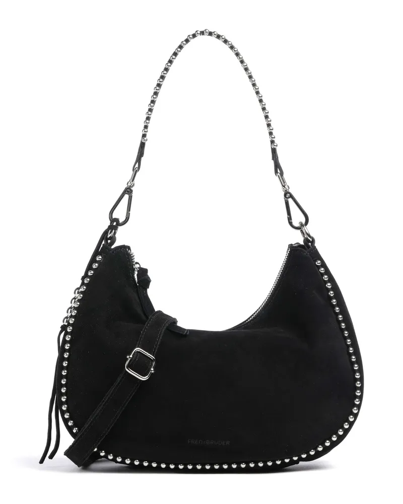 FREDsBRUDER Schultertasche All About Beads in schwarz Schwarz