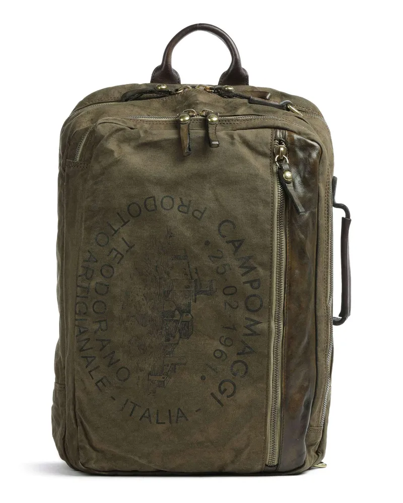 Campomaggi Rucksack in oliv Oliv