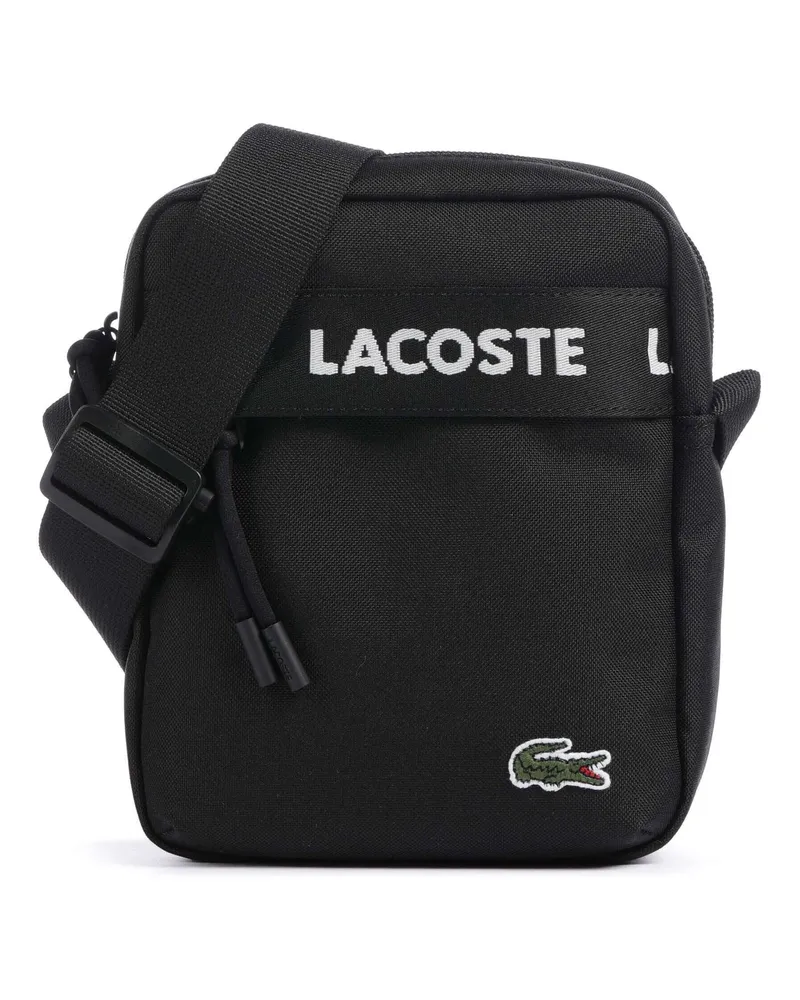 Lacoste Umhängetasche Neocroc in schwarz Schwarz