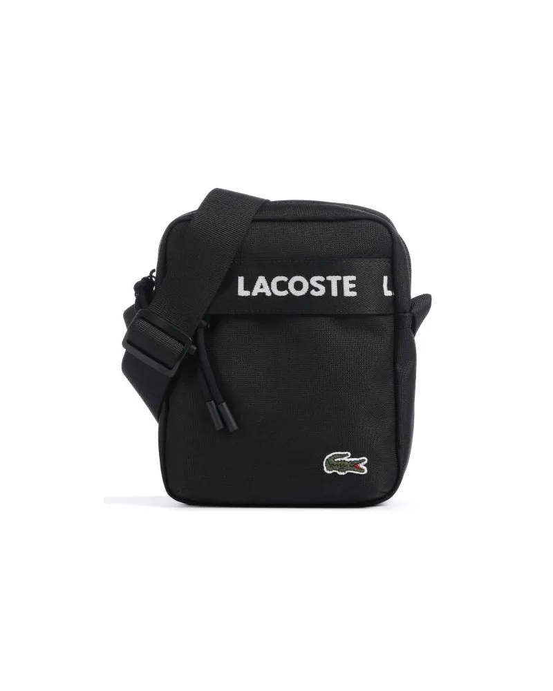 Lacoste Neocroc Umhängetasche schwarz Schwarz