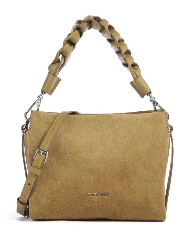 Coccinelle Handtasche Boheme Suede in oliv Oliv