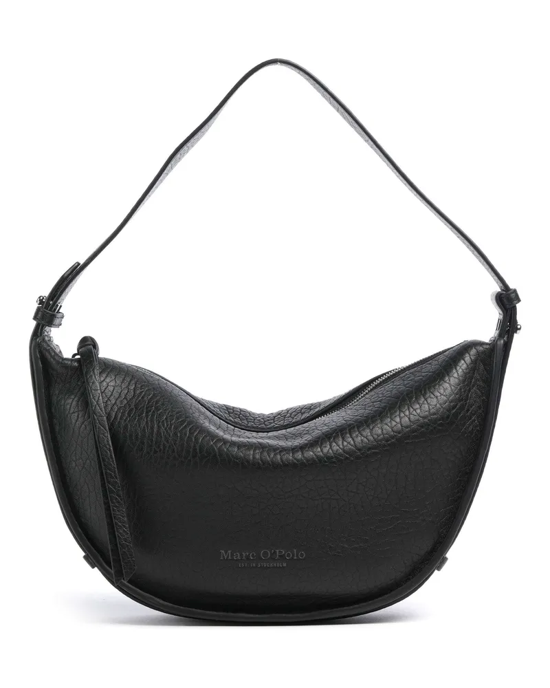 Marc O'Polo Schultertasche Aami M in schwarz Schwarz