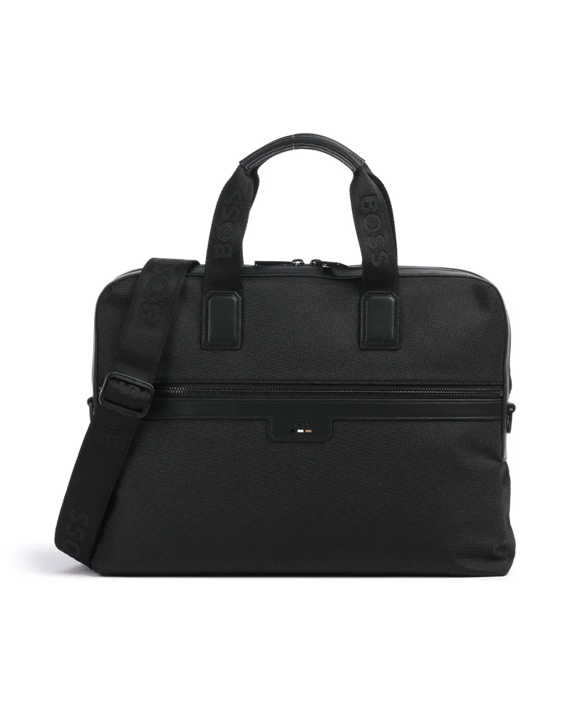 HUGO BOSS Aktentasche Ray in schwarz Schwarz