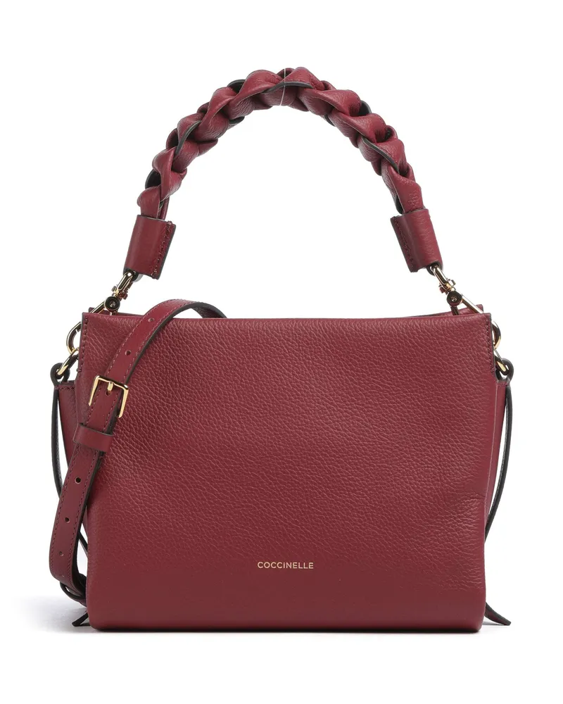 Coccinelle Handtasche Boheme Grana Double in rot Rot