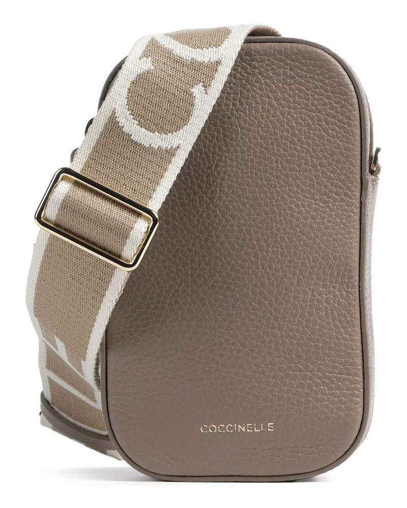 Coccinelle Handytasche Tebe in grau Grau