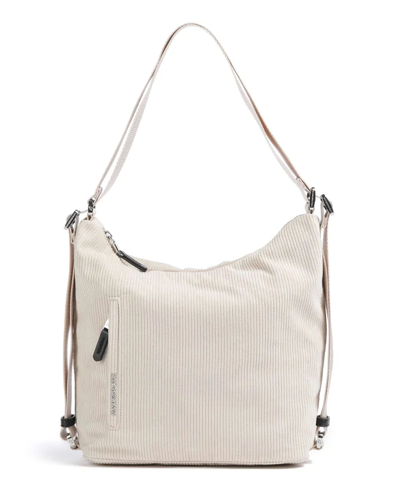 Mandarina Duck Rucksack-Tasche Hunter Velvet in elfenbein Beige