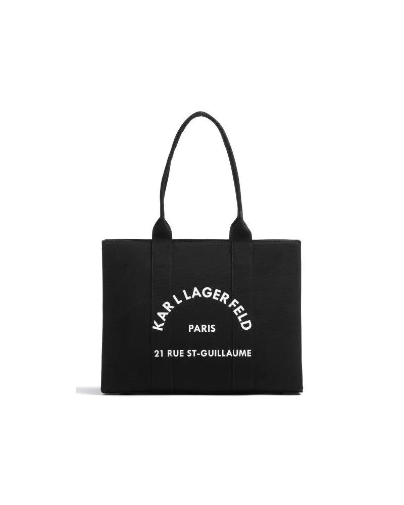 Karl Lagerfeld Square Shopper schwarz Schwarz