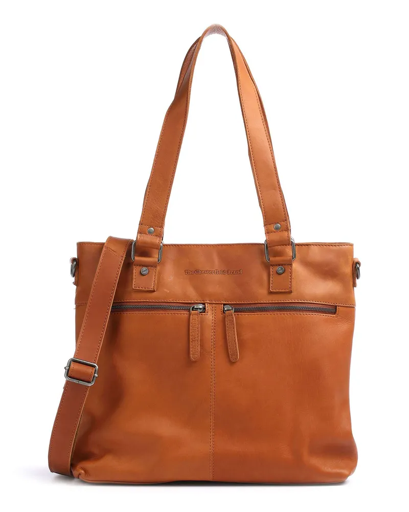 The Chesterfield Brand Shopper Rome in braun Braun