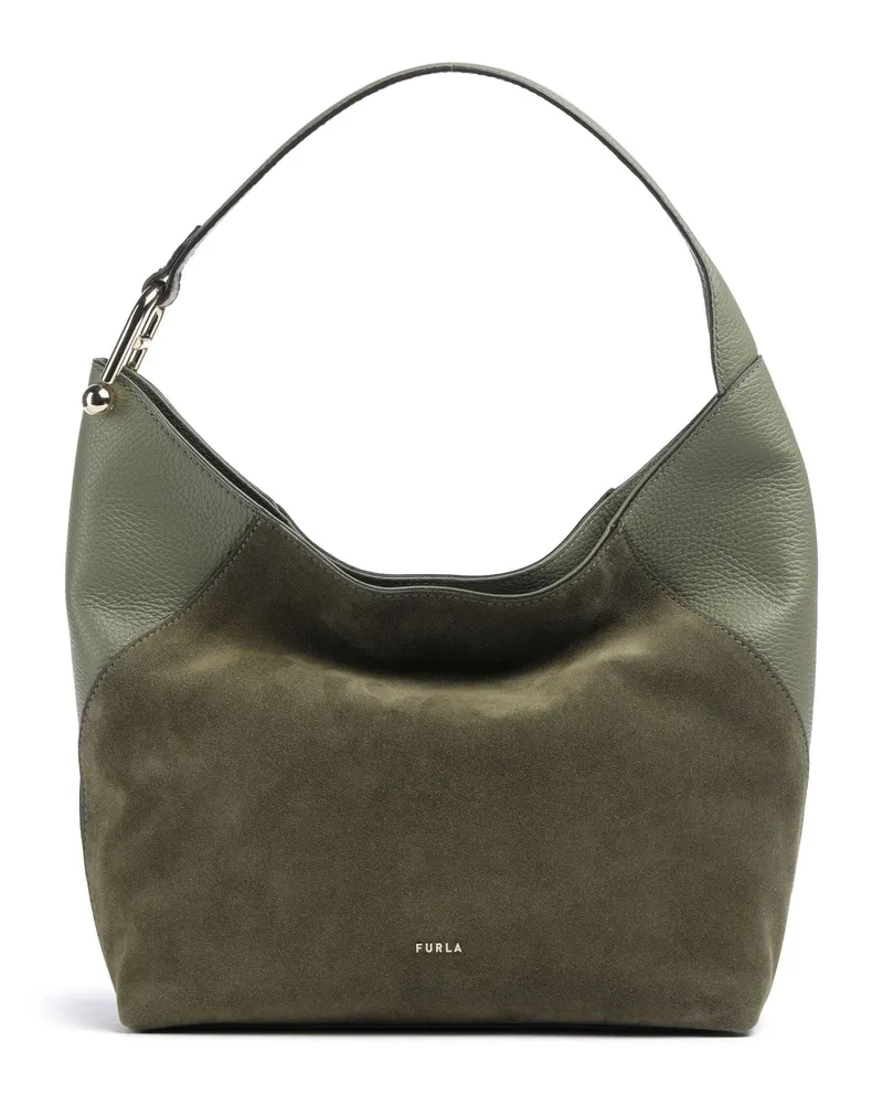 Furla Beuteltasche Lara M in oliv Oliv