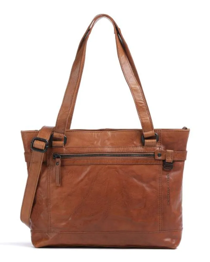 Spikes & Sparrow Bronco Shopper cognac Braun